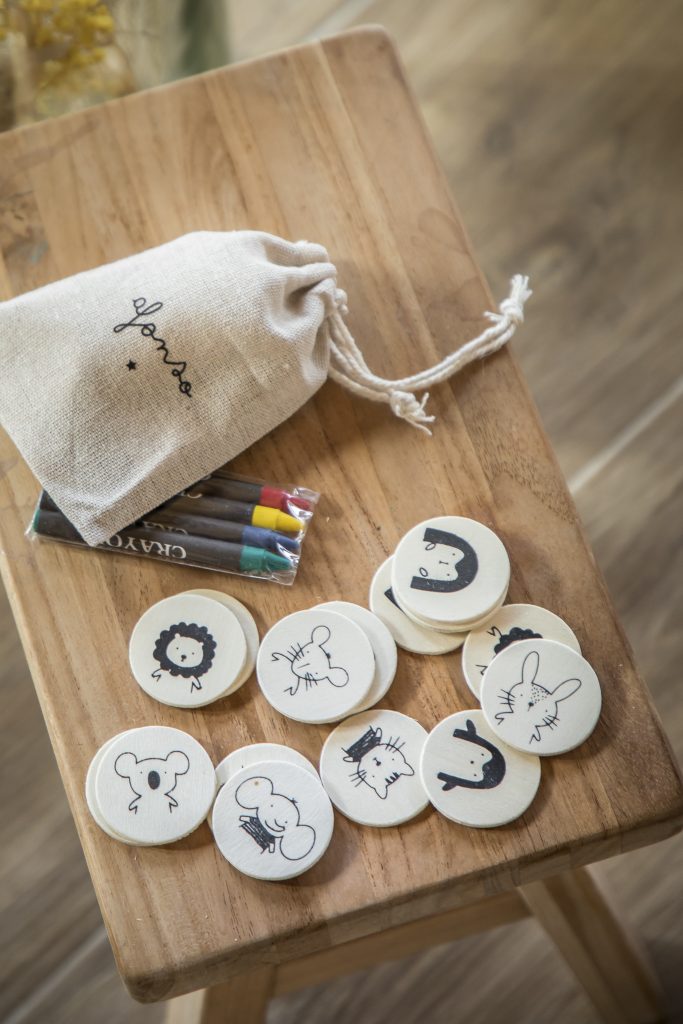 Jogo da Memória. A personalização é feita em DTF (estampagem).