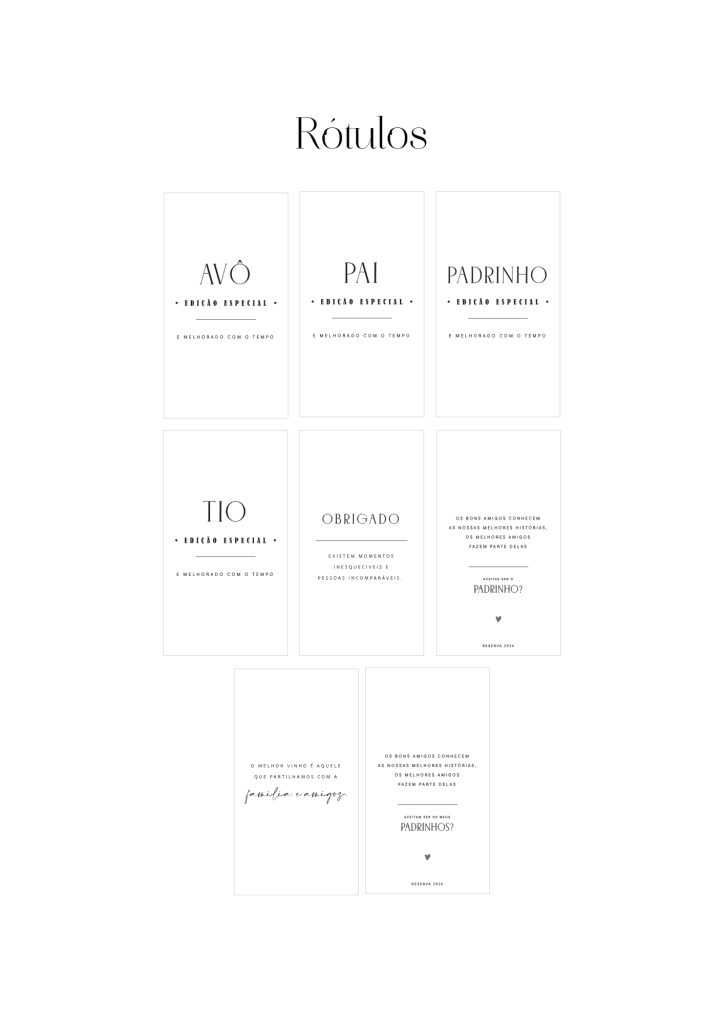 Etiquetas Standard